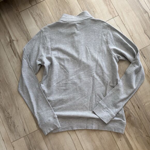 Vineyard Vines Gray Sweater 1/4 Zip Pullover Preppy Performance Saltwater Size L - Picture 3 of 6